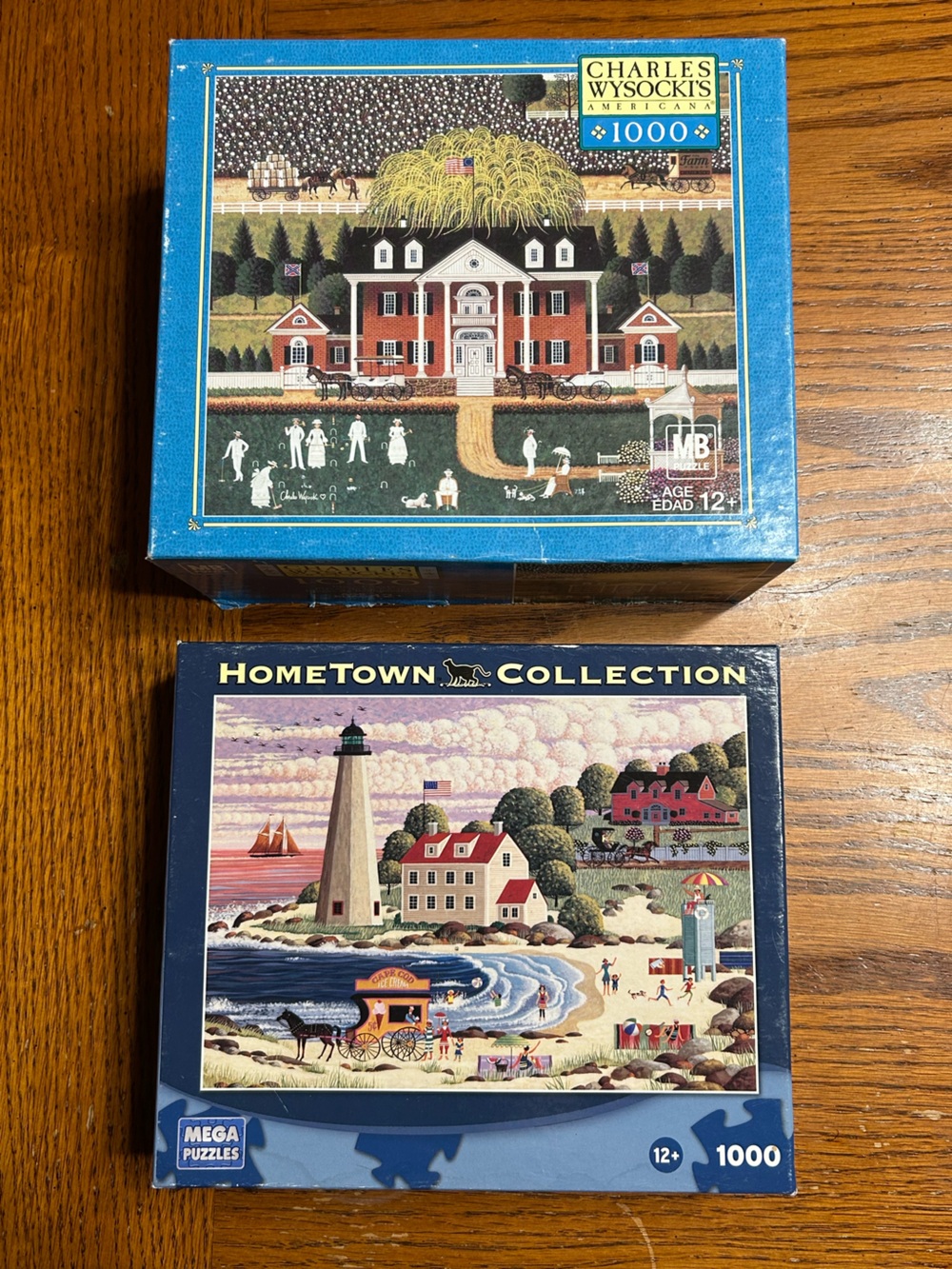 Set of 1000-Piece Puzzles